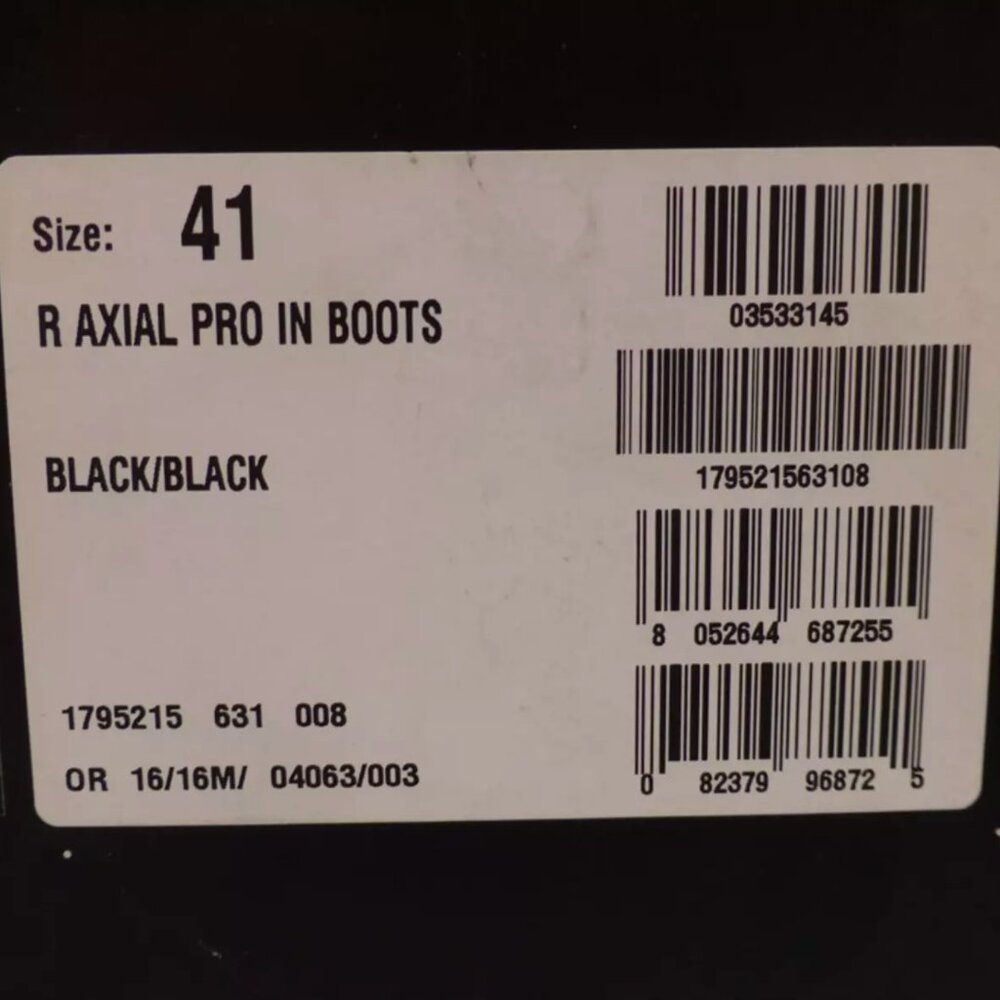 Dainese R Axial Pro In Motorcycle Boots Black Internal Carbon Men's US 8.5 MINT - Picture 14 of 16